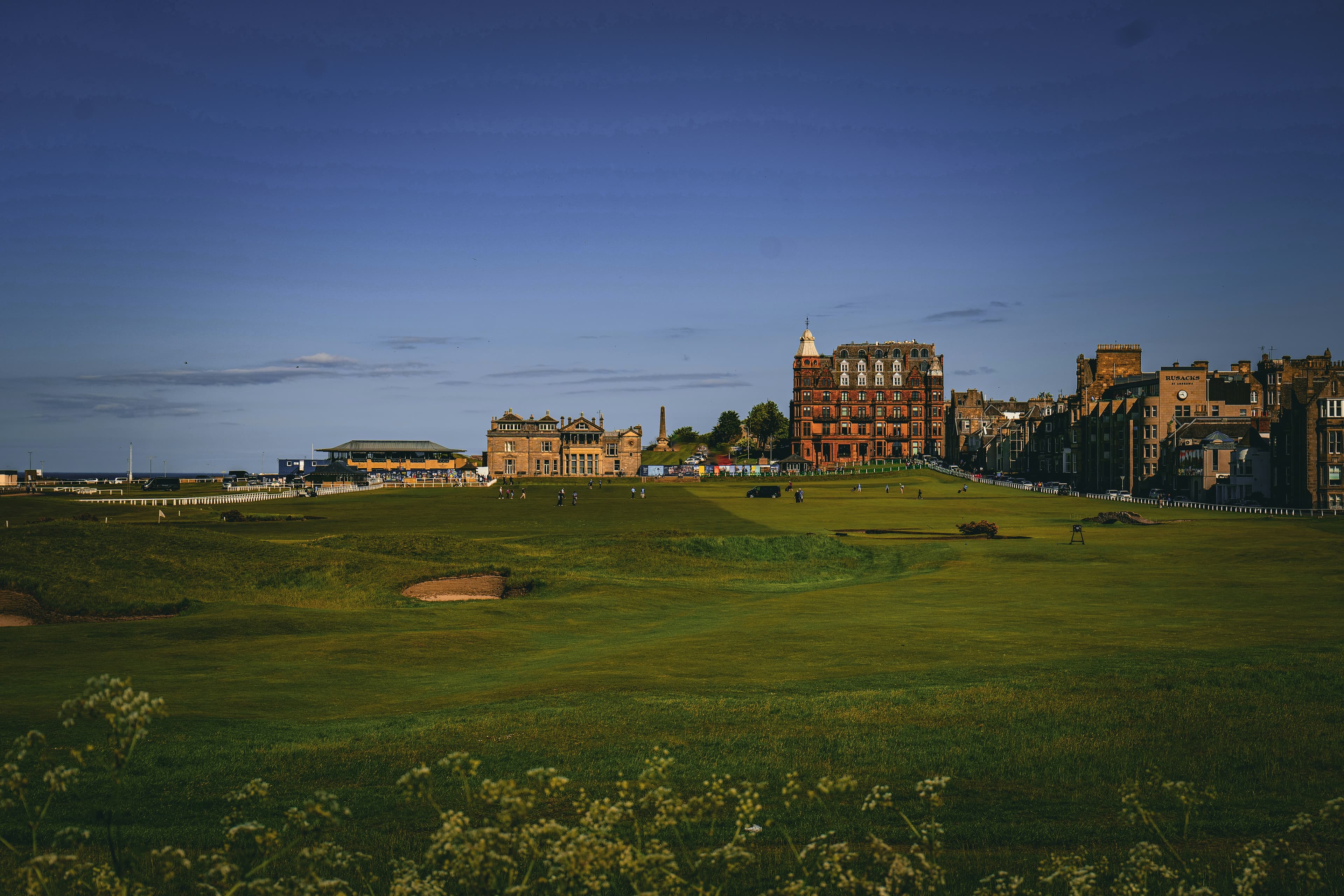 St Andrews golf course and historic Scottish links setting